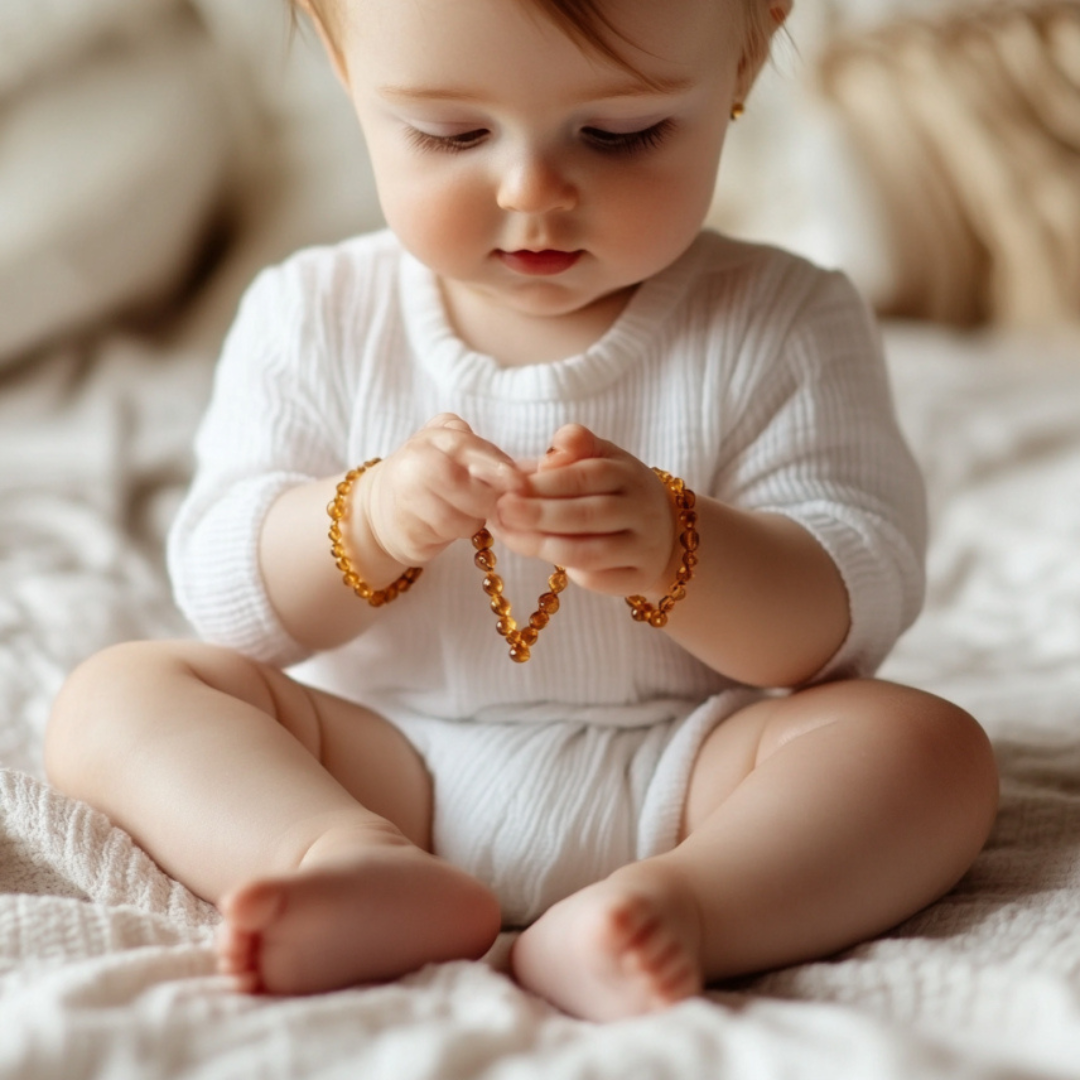 amber teething jewelry